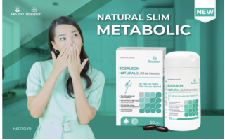 Natural Slim Metabolic: Thúc đẩy chuyển hóa, đốt cháy mỡ thừa